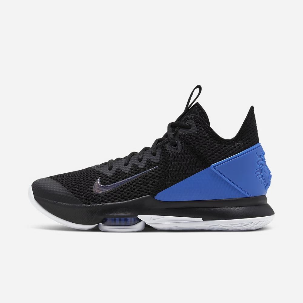 Chaussure De Basket Nike LeBron Witness 4 Noir 7593-280 Black/Hyper Cobalt/Clear Homme | IQO-43857536